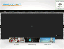 Tablet Screenshot of ndamezanzibar.com